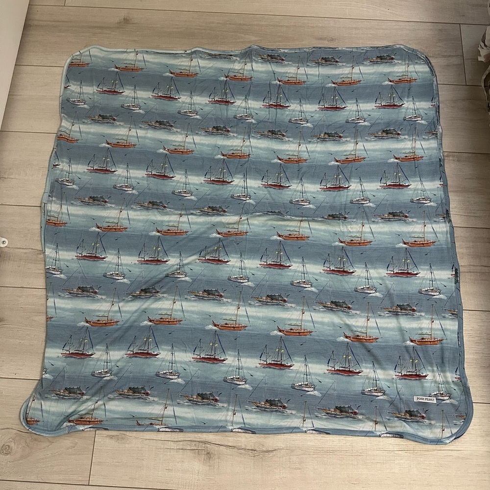 Posh Peanut Skip Patoo Blanket NWOB